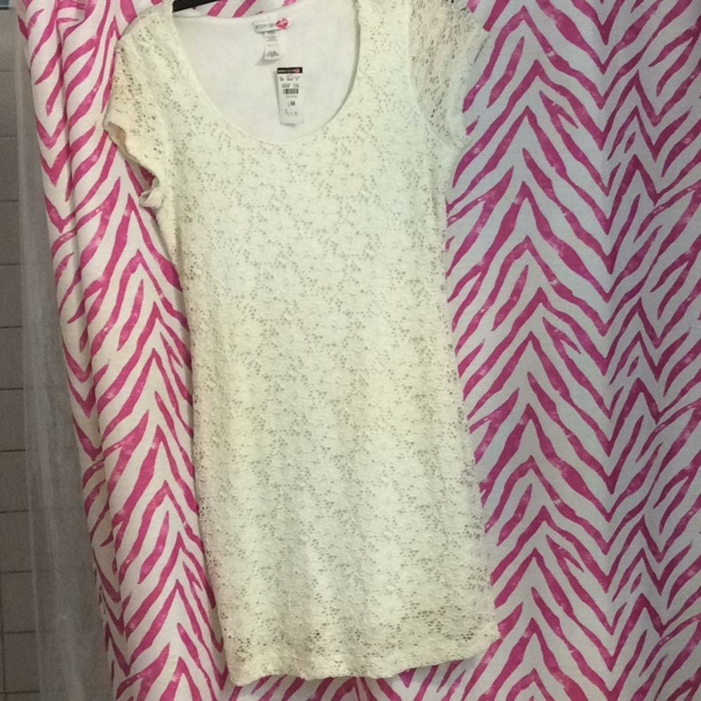 White short sleeve dress